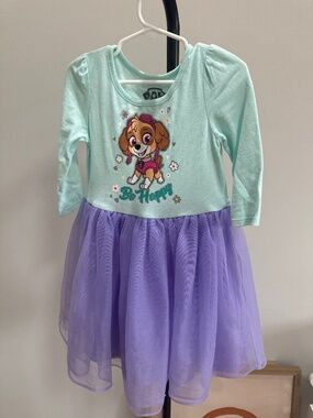 5T Paw patrol tutu dress